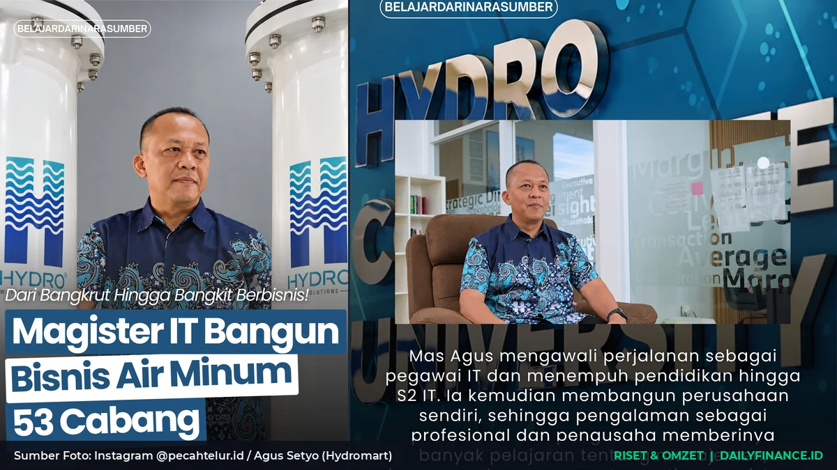 Analisis Keuntungan Omzet dan Laba Bersih Depot Air Minum Hydromart
