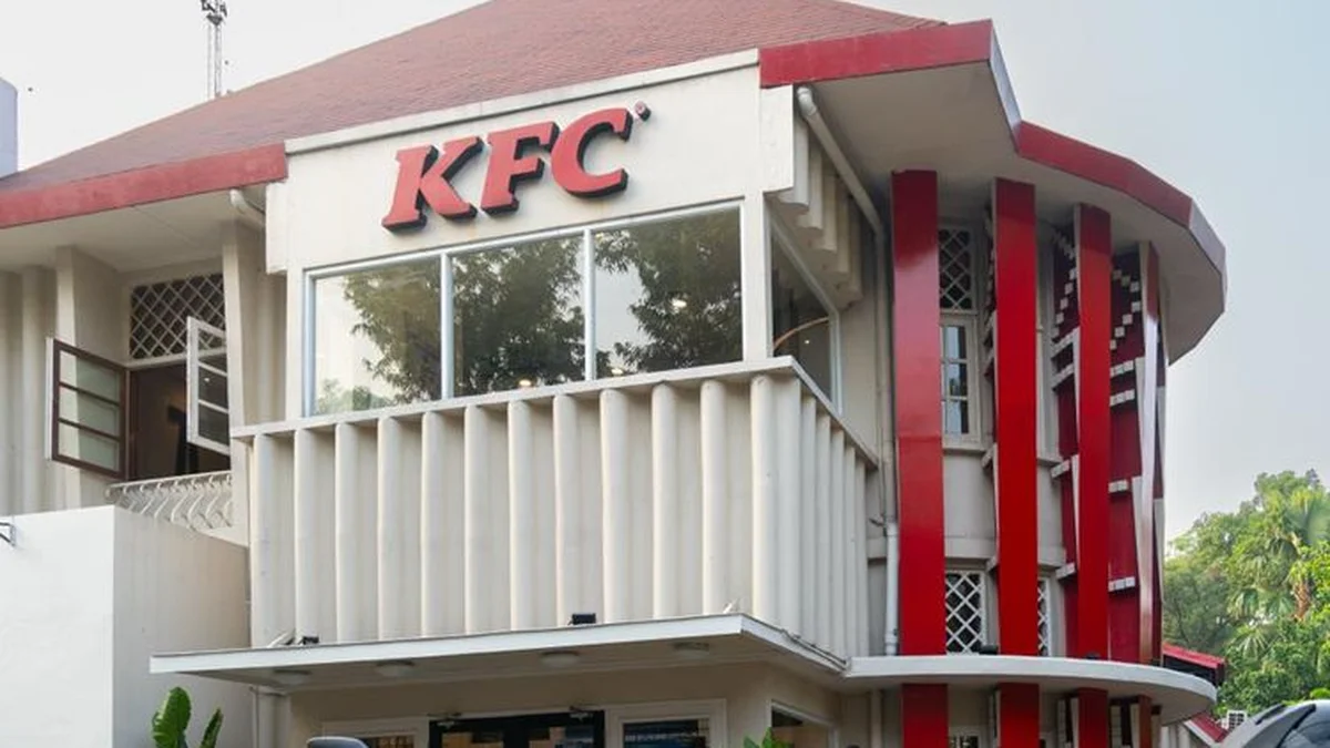 Gerai restoran cepat saji KFC Indonesia PT Fast Food Indonesia Tbk FAST
