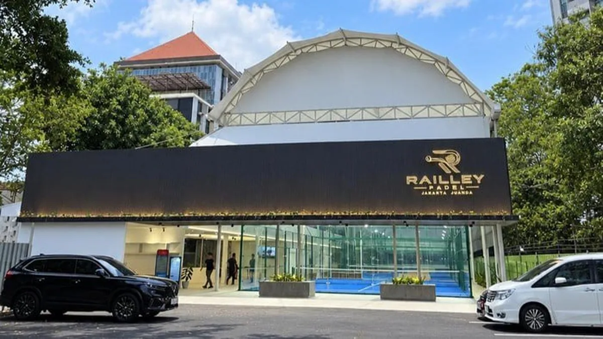 Gedung Railley Padel Jakarta Juanda milik KAI Properti di Jakarta Pusat