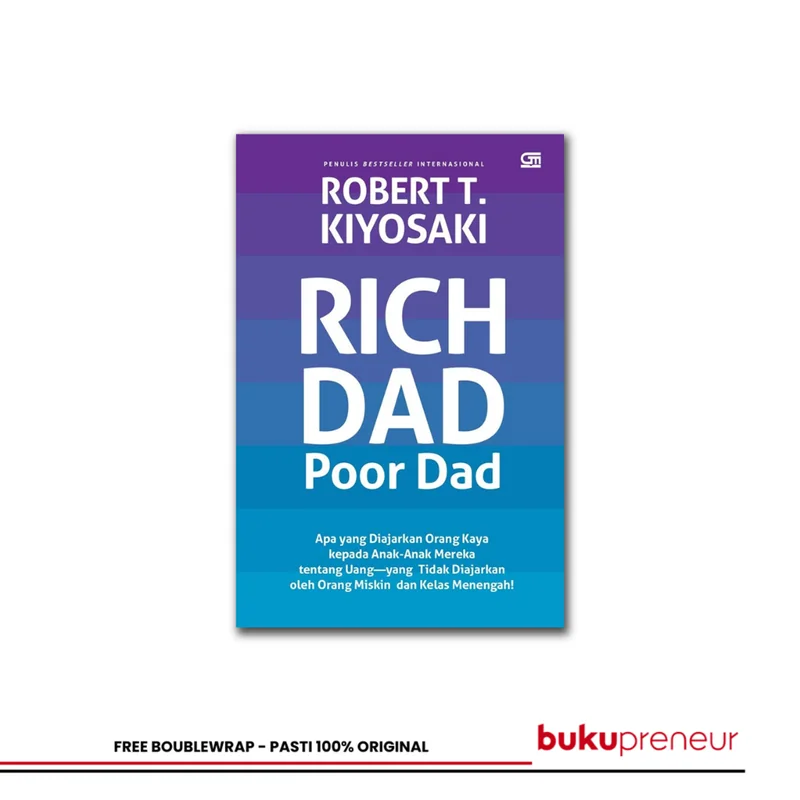 Rich Dad Poor Dad: 6 Pelajaran Aset vs Liabilitas yang Mengubah Cara Pandang Uan produk