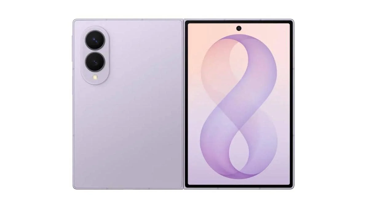 Samsung Galaxy Z Fold8 dengan desain lipat buku dan layar Dynamic AMOLED 120Hz